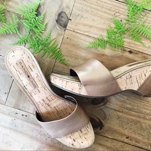 Bandolino Cork Wedges